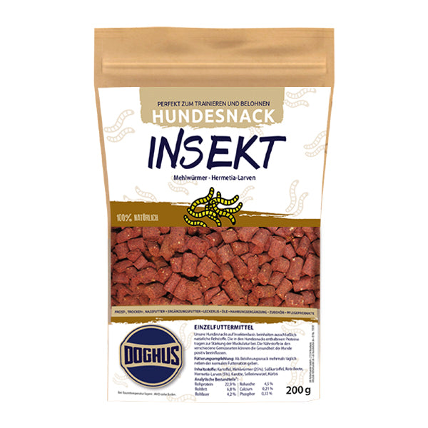 DOGHUS Hundesnack INSEKT 200 g