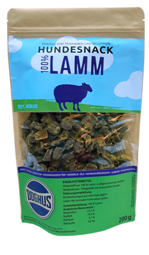 DOGHUS Hundesnack Lamm 200 g