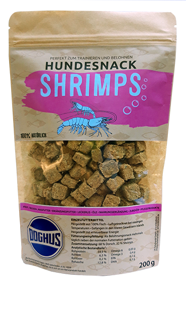 DOGHUS Hundesnack Shrimps 200 g