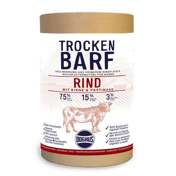 Doghus Trockenbarf Rind