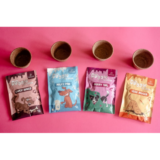 Doggie Ice Cream - Eiscreme für Hunde (4 x 40 g)
