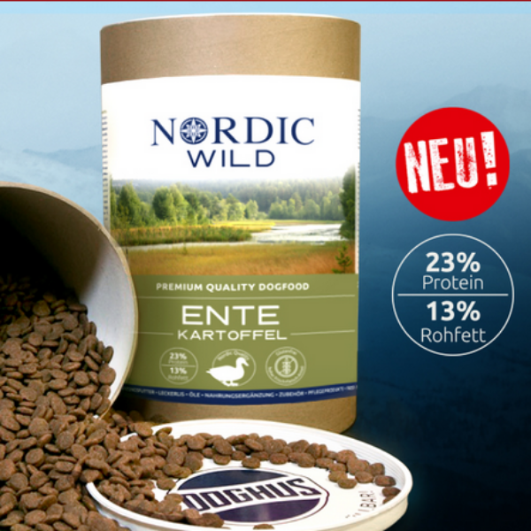 DOGHUS Nordic Wild  - Ente & Kartoffel 14 kg