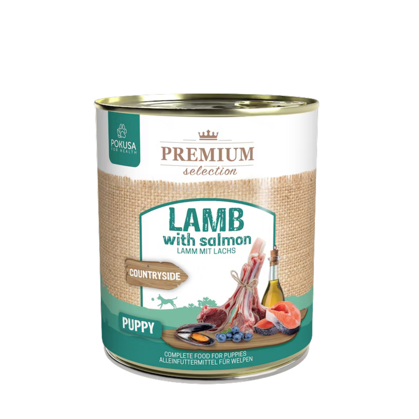 Pokusa Premium Selection Lamm mit Lachs (Junior)