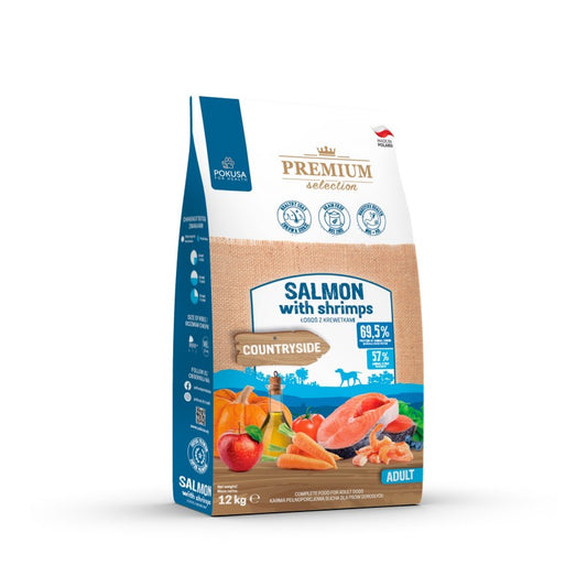 Pokusa Premium Selection Lachs mit Garnelen (Adult)