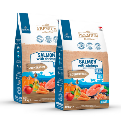 Pokusa Premium Selection Lachs mit Garnelen (Adult)