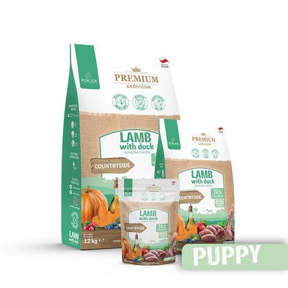 Pokusa Premium Selection Lamm mit Ente (Puppy/Junior)