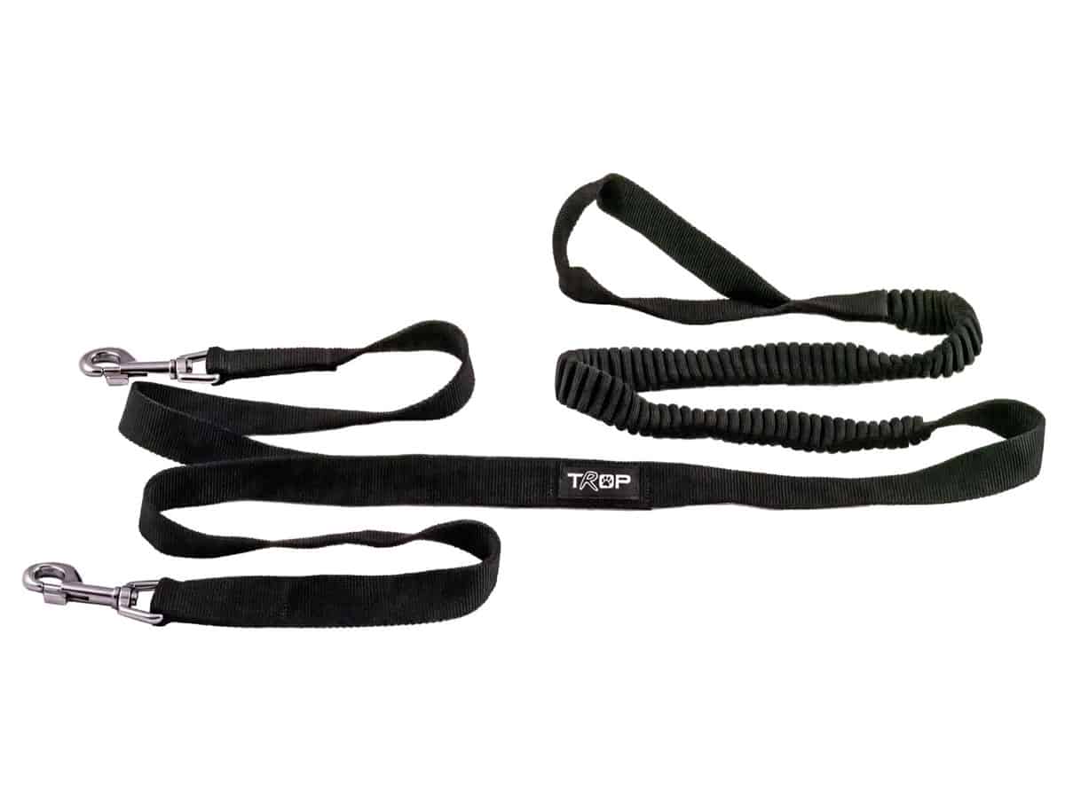 TrOP Lifeline Bungee Leash 2 Hunde