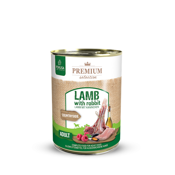 Pokusa Premium Selection Lamm mit Kaninchen