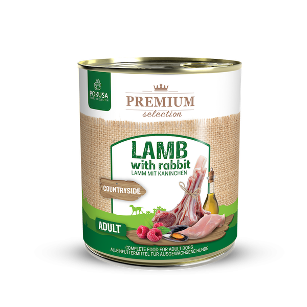 Pokusa Premium Selection Lamm mit Kaninchen